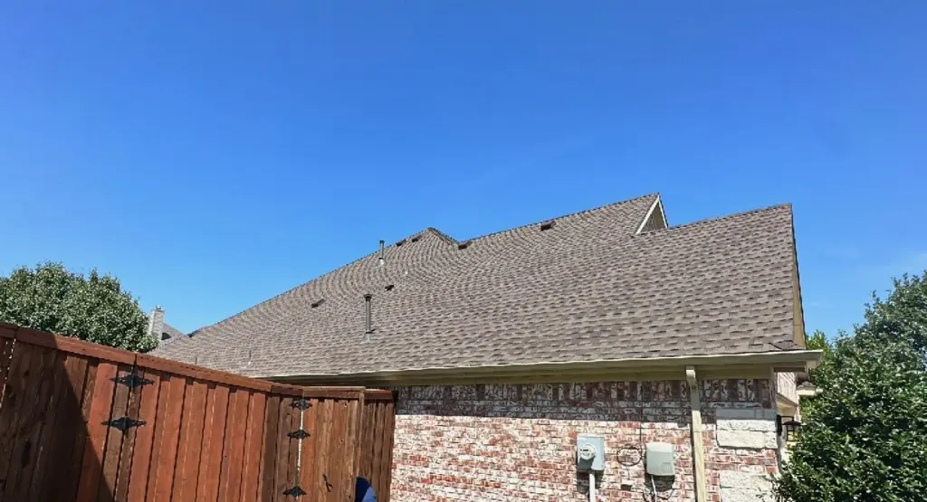 Completed roof replacement project in Laughlin